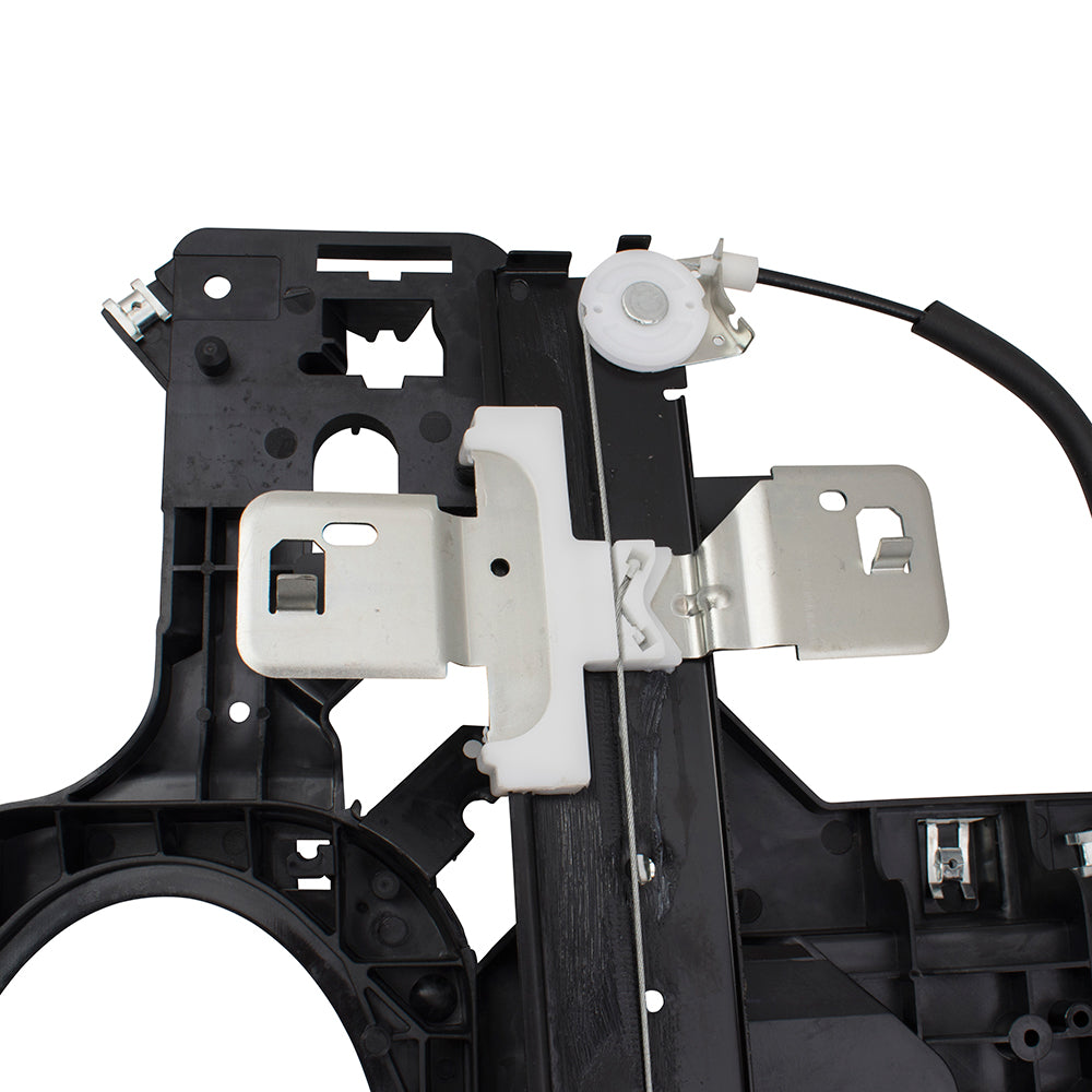 Pair Set Rear Power Window Lift Regulators Compatible with 03-06 Expedition Navigator SUV 6L1Z7827009AA 6L1Z7827008AA