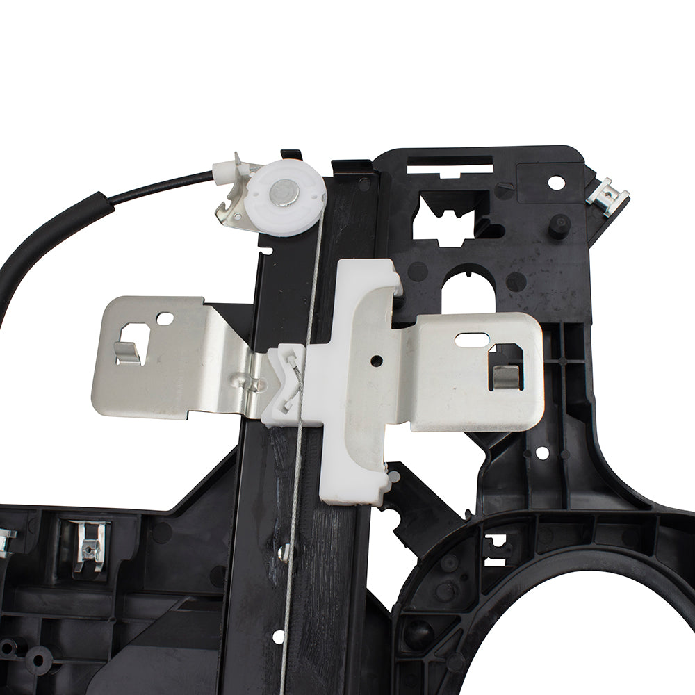 Passengers Rear Power Window Lift Regulator Right Compatible with 03-06 Expedition Navigator 6L1Z7827008AA