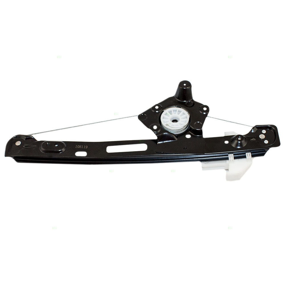 Drivers Rear Power Window Lift Regulator Compatible with 2000-2007 Focus 6S4Z 5427001 A