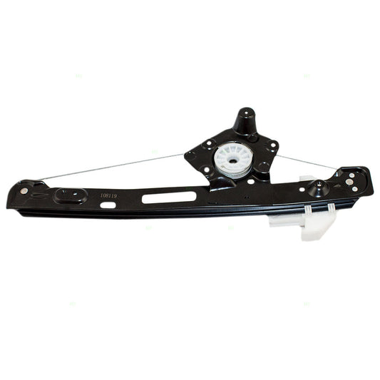 Drivers Rear Power Window Lift Regulator Compatible with 2000-2007 Focus 6S4Z 5427001 A