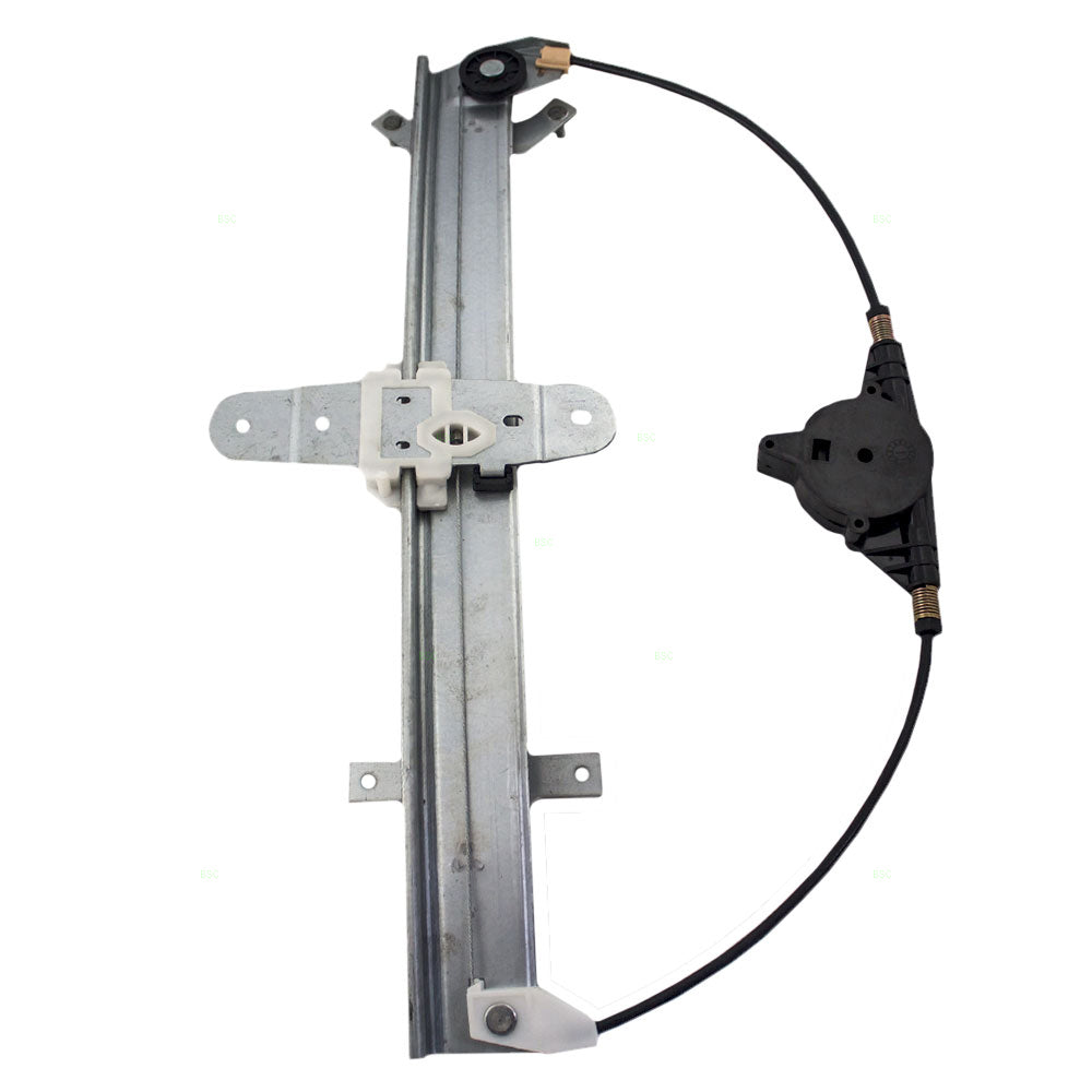 Passengers Rear Power Window Lift Regulator Compatible with 1992-2011 Crown Victoria Grand Marquis 6W7Z5427008AA