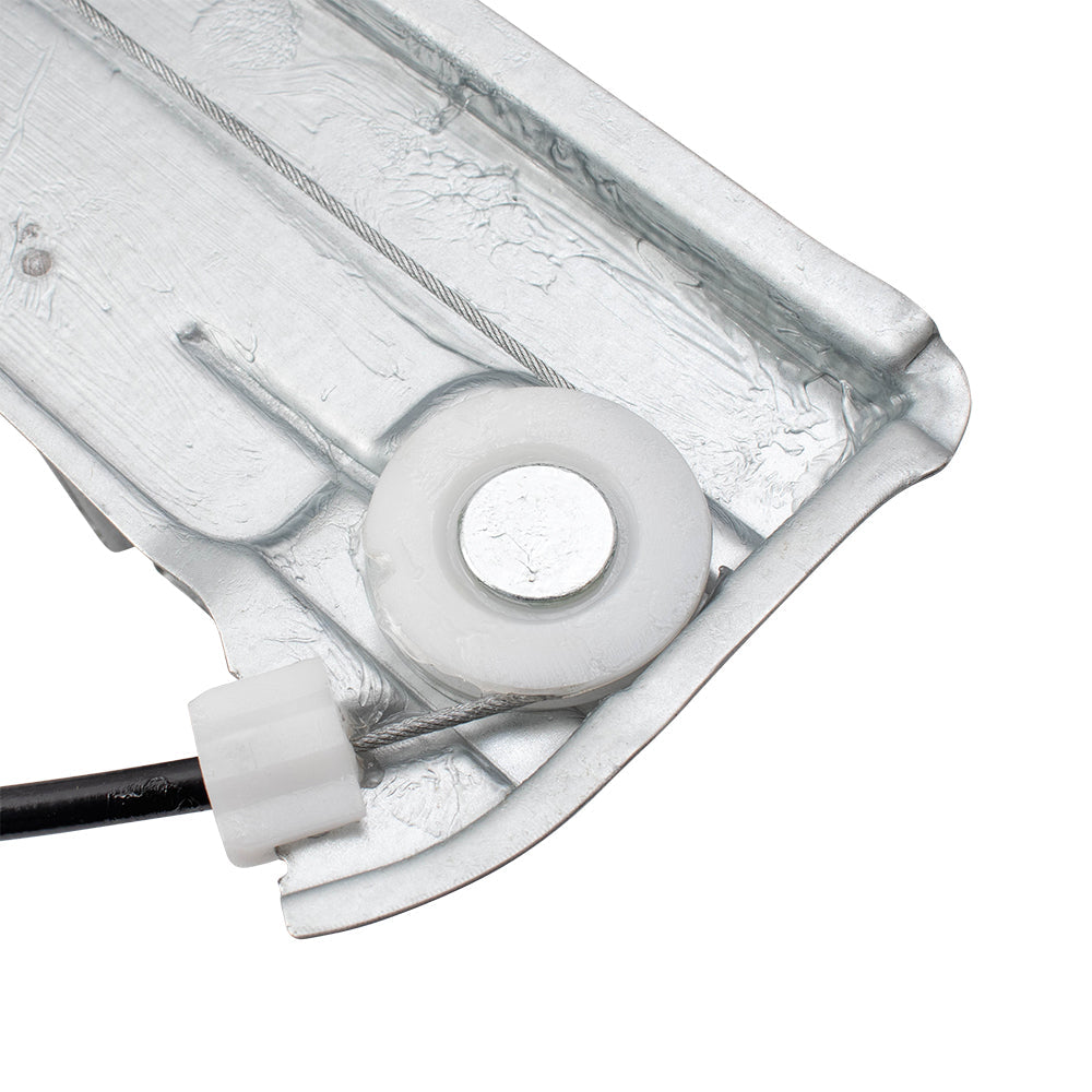 Passengers Front Power Window Lift Regulator Compatible with 2013-2019 Escape w/ One Touch Open