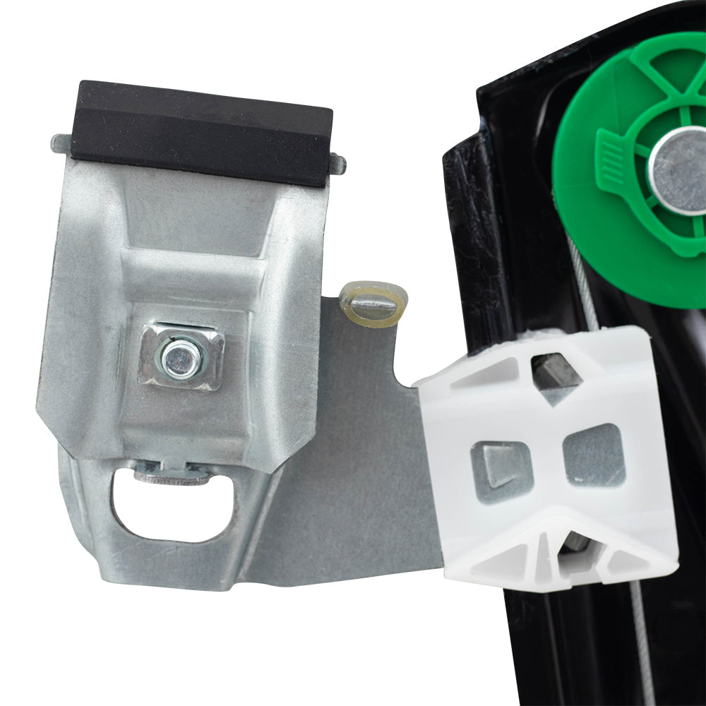 Passengers Front Power Window Regulator Upgrade Style Compatible with 2003-2006 LS 6W4Z5423200AA