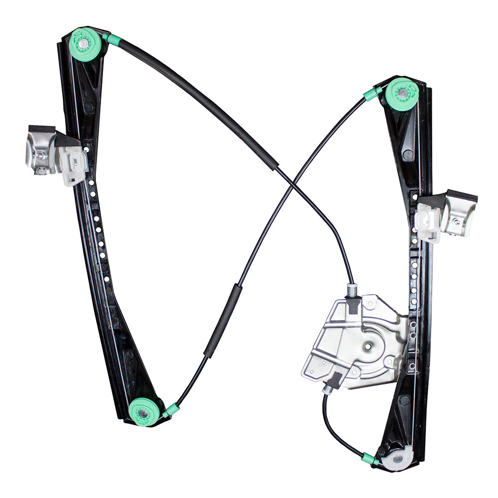 Passengers Front Power Window Lift Regulator Compatible with 2000-2002 S-Type LS YW4Z5423208AA-PFM