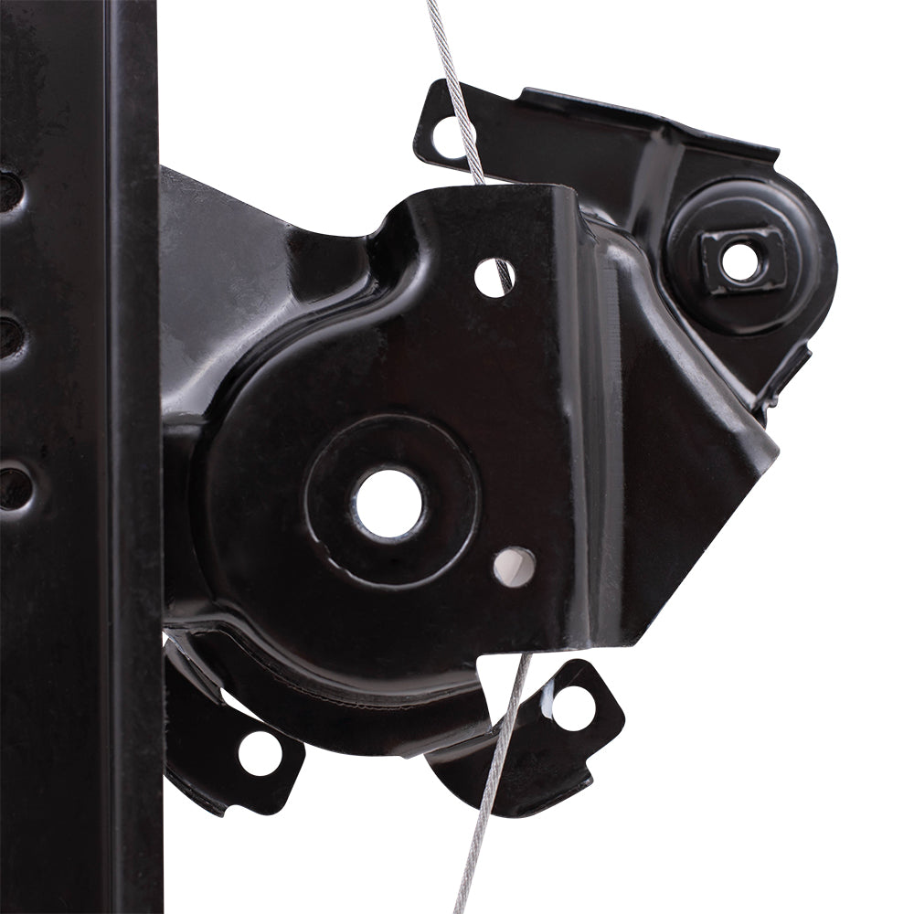 Passengers Rear Power Window Lift Regulator Compatible with 2000-2006 LS 5W4Z5427008A