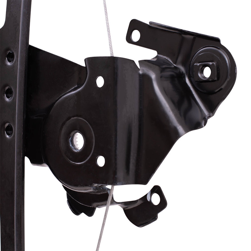 Passengers Rear Power Window Lift Regulator Compatible with 2000-2006 LS 5W4Z5427008A