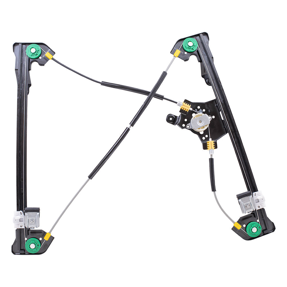 Passengers Front Power Window Lift Regulator Compatible with 2004-2008 F150 SuperCab Pickup Truck 6L3Z1823200BA