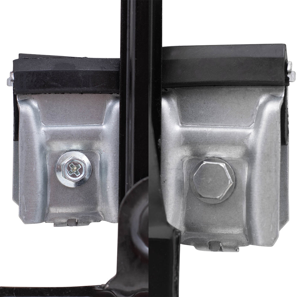 Front and Rear Power Window Regulators Without Motor 4 Piece Set Compatible with 2004-2008 F-150/Lobo & 2006-2008 Mark LT