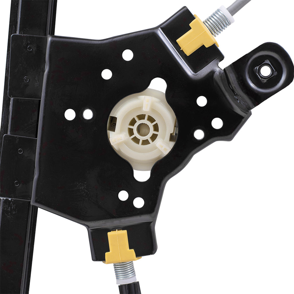 Driver and Passenger Front Power Window Lift Regulators Compatible with 2004-2008 F150 Regular/Crew Cab Pickup Truck 4L3Z1523201CA 4L3Z1523200CA