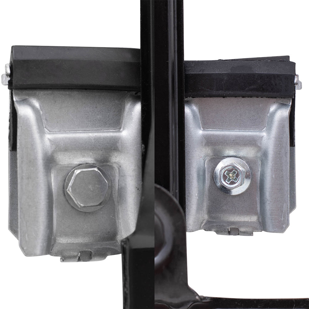 Front and Rear Passenger Side Power Window Regulators Without Motor Compatible with 2004-2008 F-150/Lobo & 2006-2008 Mark LT