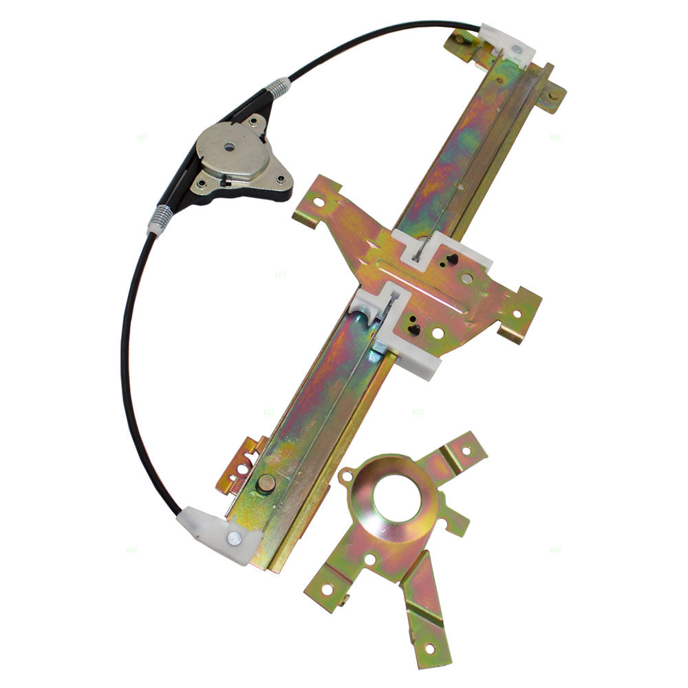 Drivers Rear Power Window Regulator Compatible with 1991-1994 Explorer 4 Door F2TZ7827009A