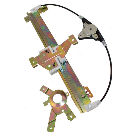 Passengers Rear Power Window Lift Regulator Compatible with 1991-1994 Explorer 4 Door F2TZ7827008A