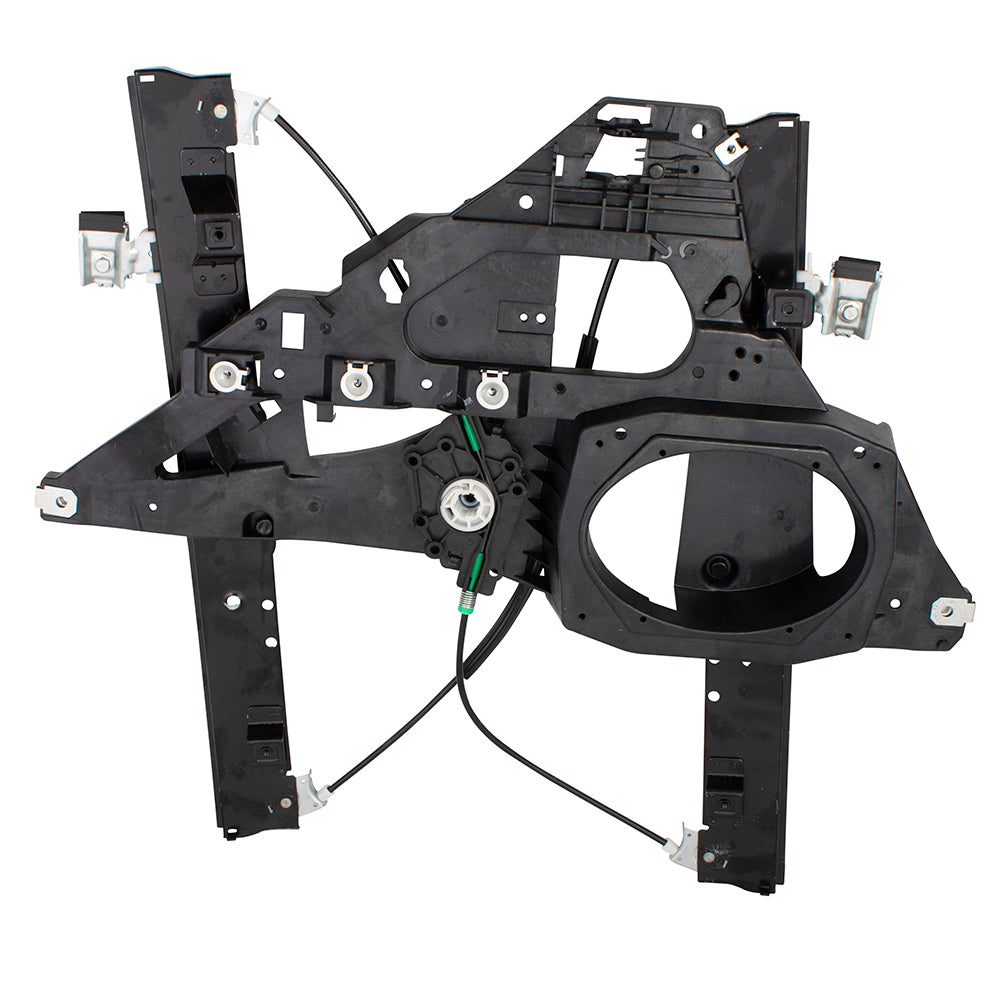 Front Driver Left Passenger Right Power Window Regulator Without Motor Set Compatible With 2007-2017 Ford Expedition