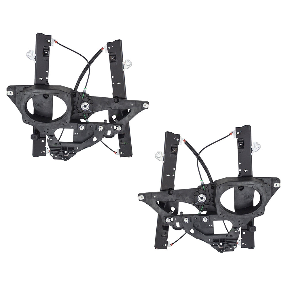 Pair Set Front Power Window Lift Regulators Compatible with 2003-2006 Expedition Navigator 6L1Z 7823209 AA 6L1Z 7823208 AA