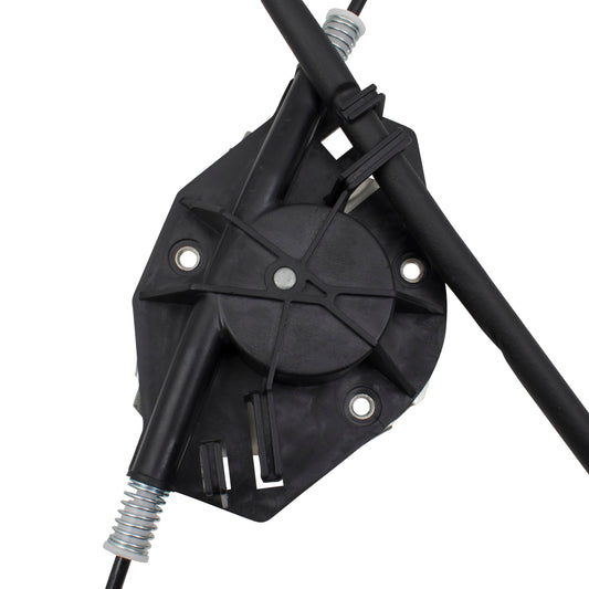 Drivers Front Manual Window Regulator Compatible with 00-07 Focus 3-Door Hatchback 6S4Z6123201AA