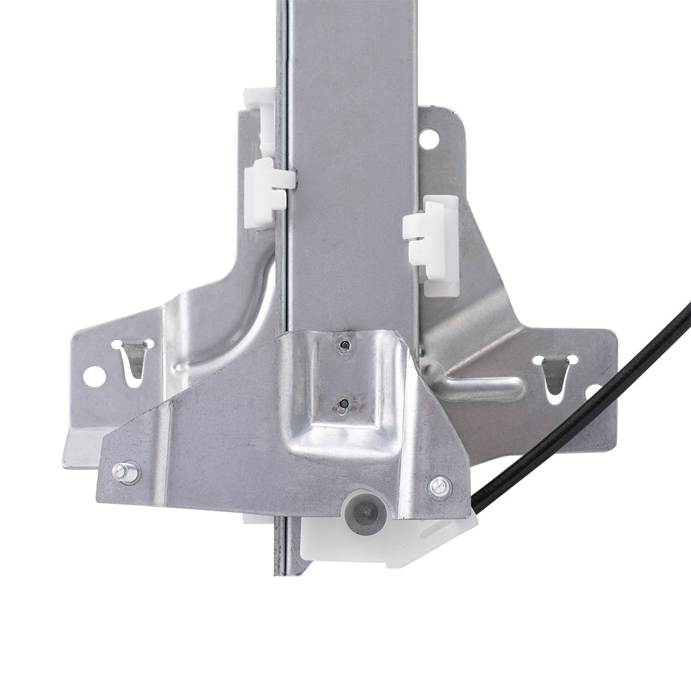 Driver and Passenger Front Manual Window Lift Regulators Compatible with 1992-2014 E-Series 2015-2016 E350 Van