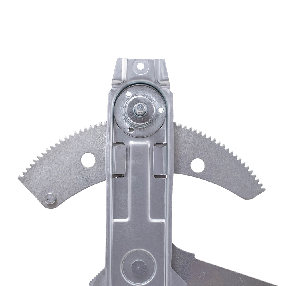 Passengers Front Manual Window Lift Regulator Assembly Compatible with 1980-1991 F100 F150 F250 F350 F450 Pickup Bronco