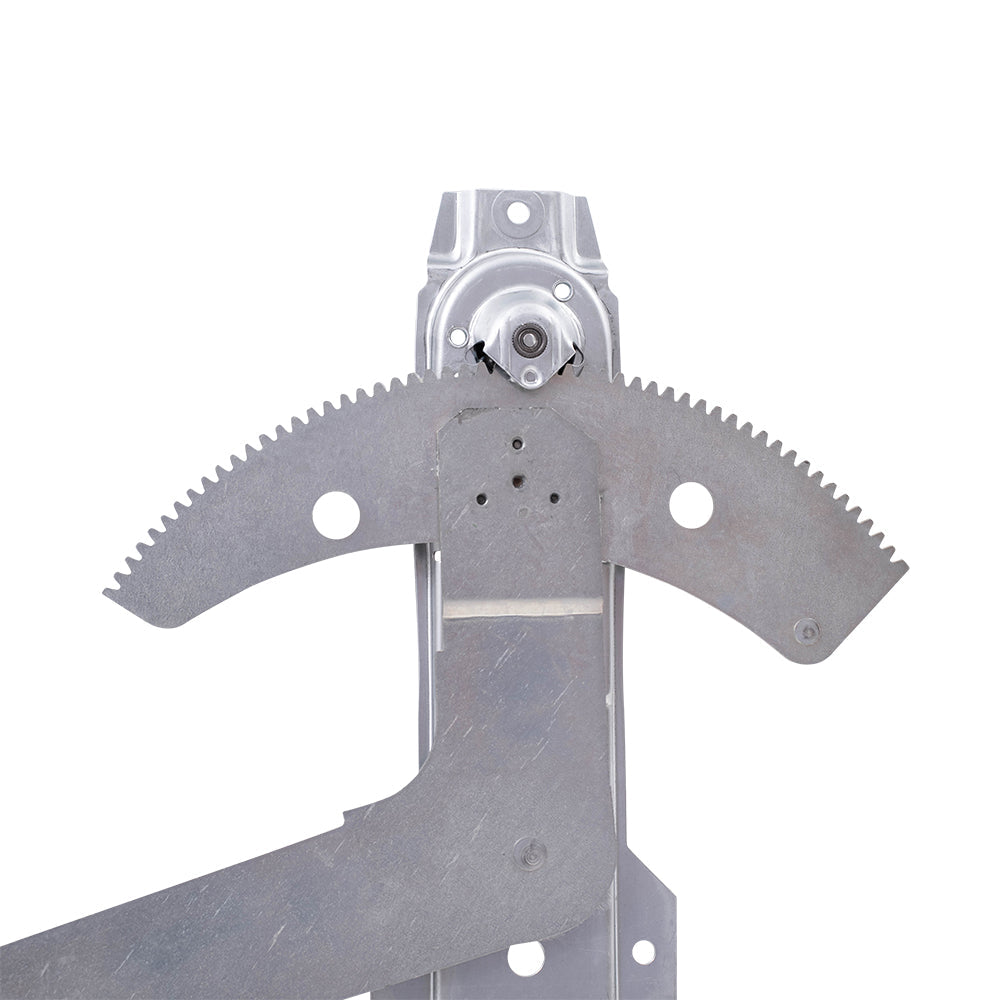 Passengers Front Manual Window Lift Regulator Assembly Compatible with 1980-1991 F100 F150 F250 F350 F450 Pickup Bronco