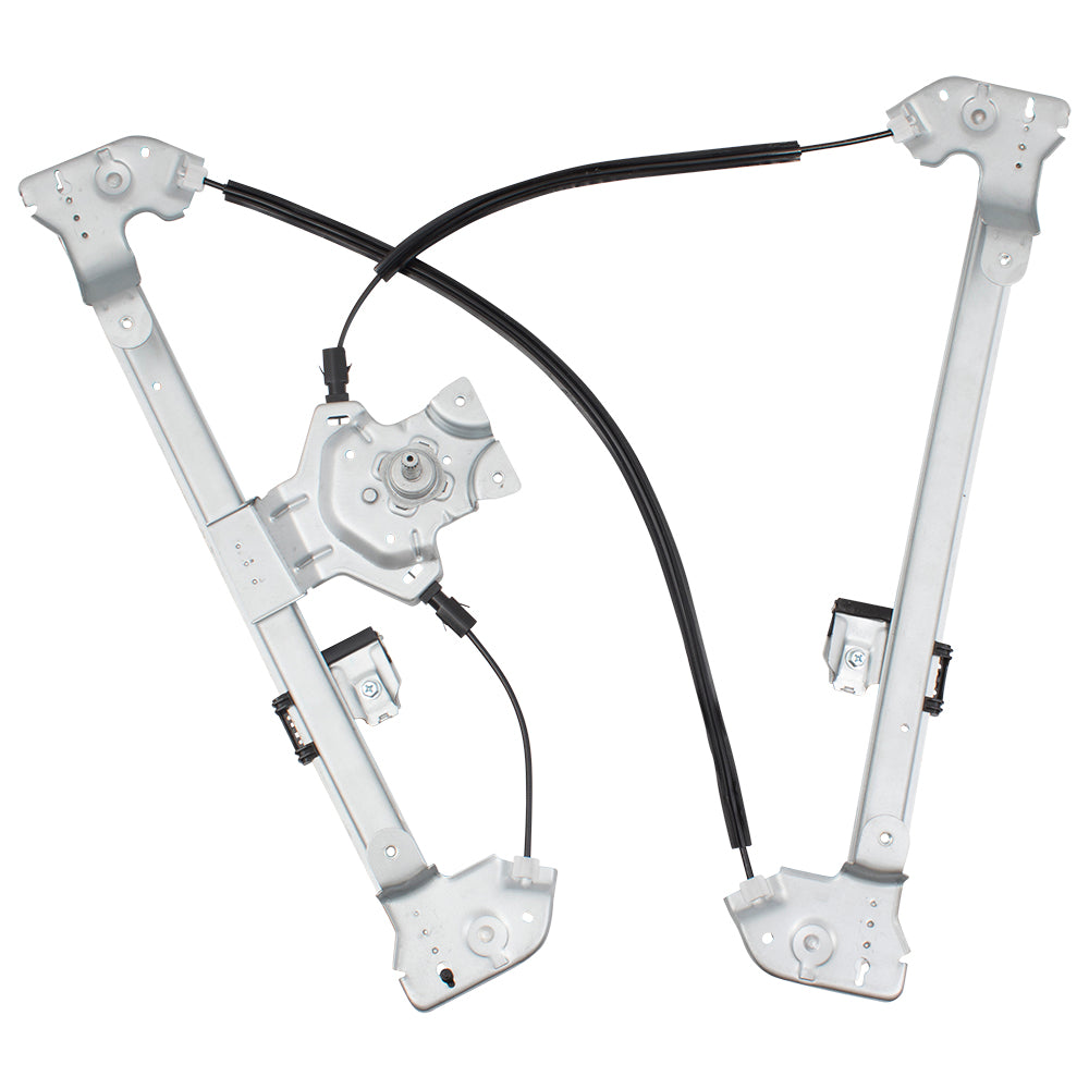 Passengers Front Manual Window Lift Regulator Compatible with 04-08 F-150 Super Cab Extended Cab Pickup Truck 6L3Z1823200AA