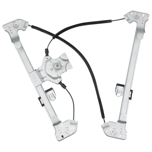 Passengers Front Manual Window Lift Regulator Compatible with 04-08 F-150 Super Cab Extended Cab Pickup Truck 6L3Z1823200AA