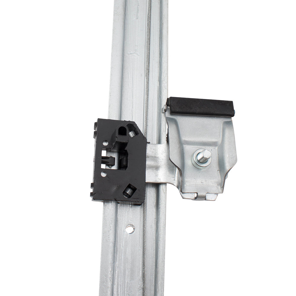 Passengers Front Manual Window Lift Regulator Compatible with 04-08 F-150 Super Cab Extended Cab Pickup Truck 6L3Z1823200AA