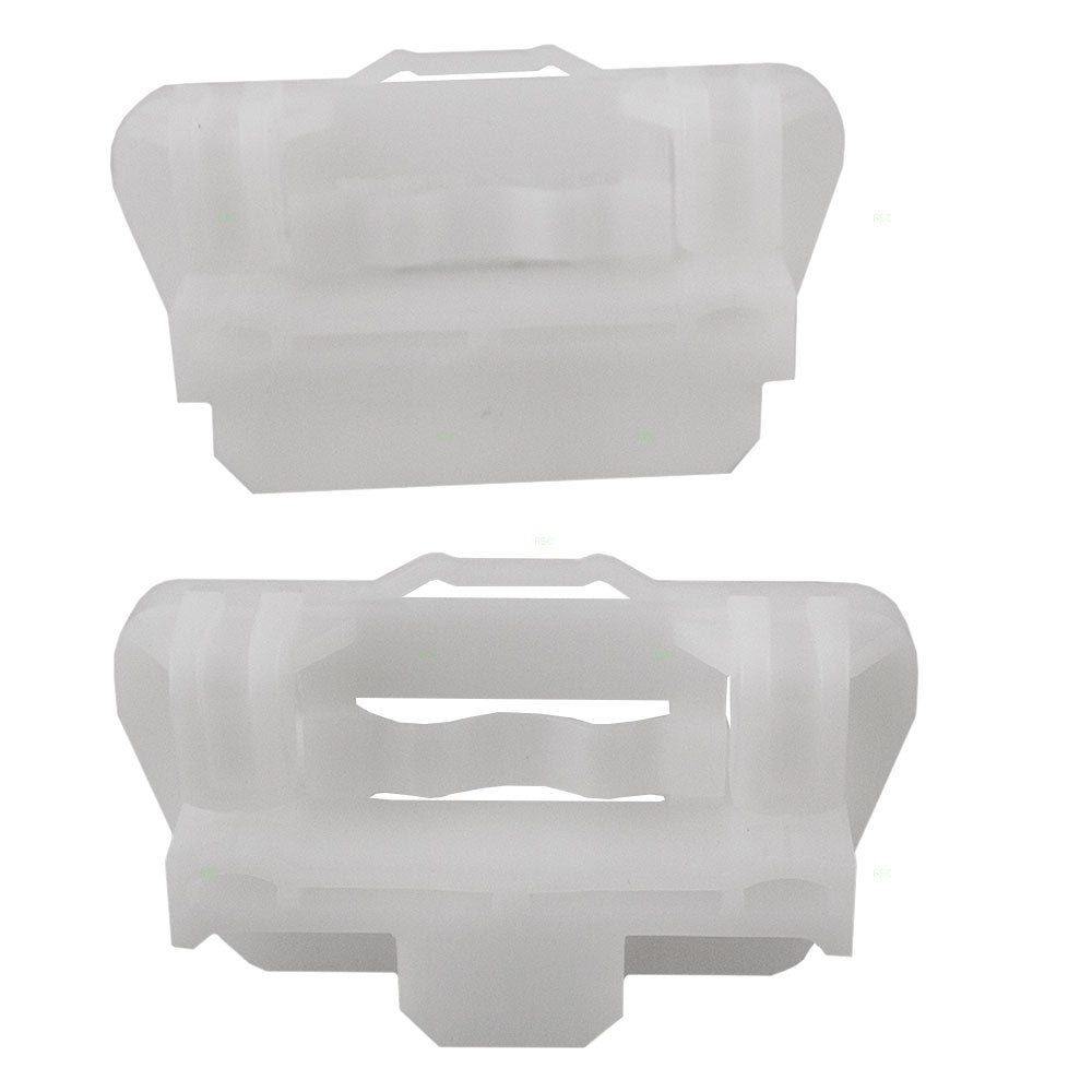 Power Window Regulator Glass Guide Clips fit LS S Type Focus Front Passenger Set