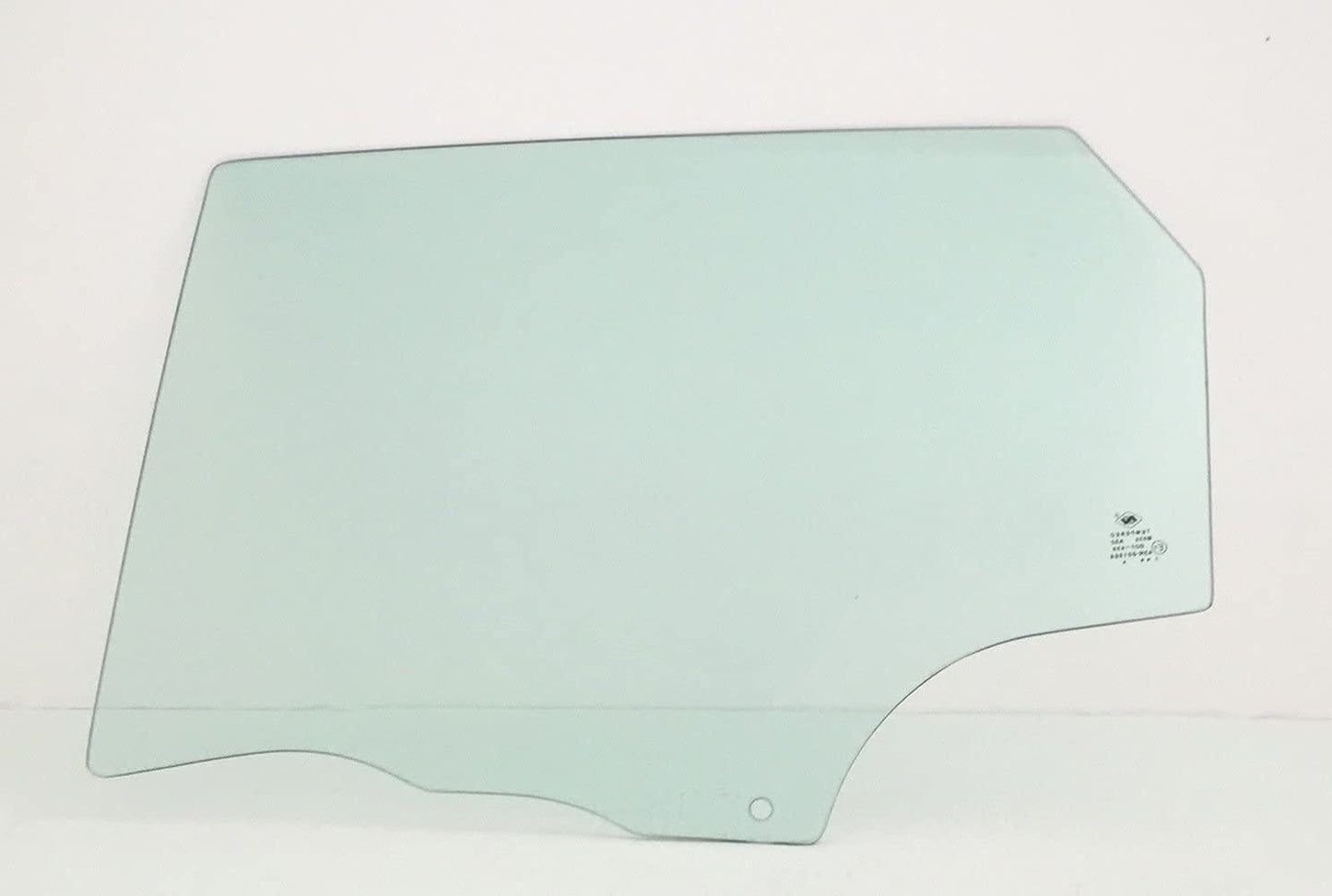 Driver Left Side Rear Door Window Door Glass Compatible with Mazda 3 2004-2009 4 Door Hatchback Models