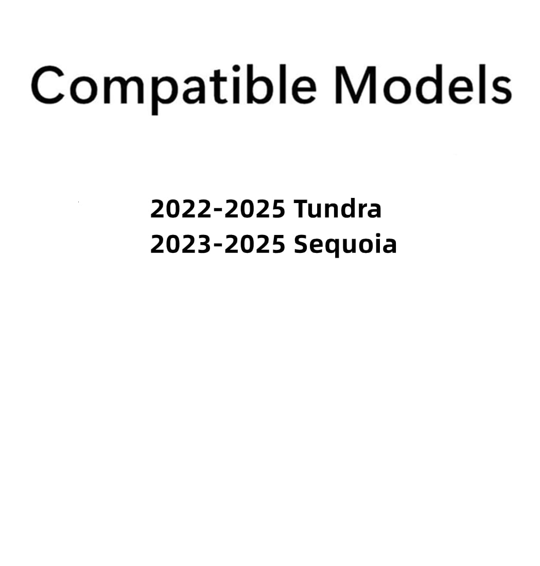 Tempered Passenger Right Side Front Door Window Door Glass Compatible with Toyota Tundra Pickup 2022-2025 / Sequoia 2023-2025 Models