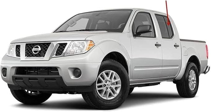 Driver Left Side Rear Vent Window Glass Compatible with Nissan Frontier 4 Door Crew Cab 2005-2021 Models