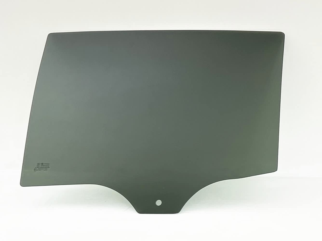 Driver Left Side Rear Door Window Door Glass Compatible with Ford Ranger Pickup 4 Door Crew Cab 2019-2023 Models