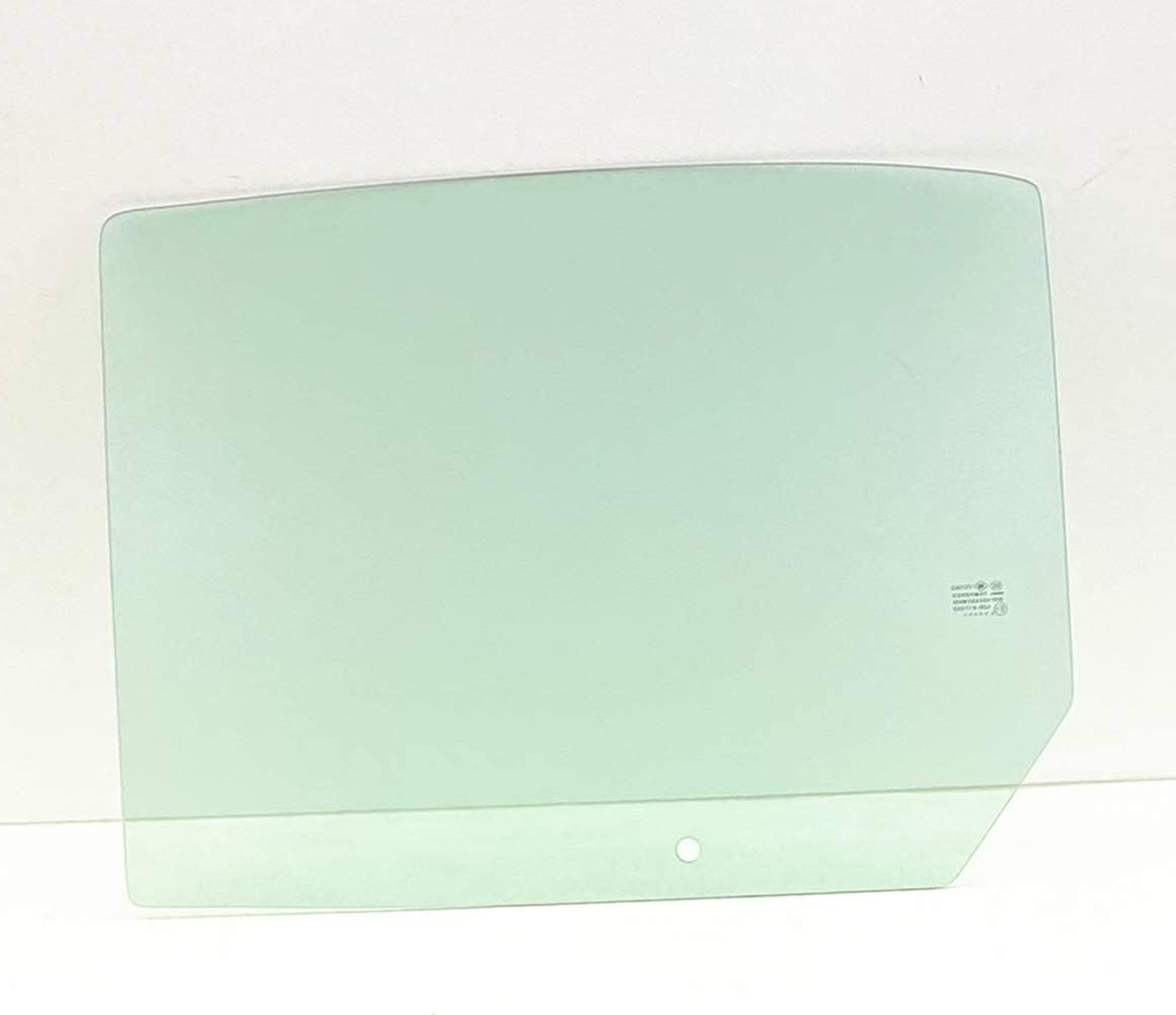 Driver Left Side Rear Door Window Door Glass Compatible with Ford Taurus 4 Door Sedan 2010-2019 Models