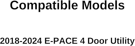 Driver Left Side Rear Door Window Door Glass Compatible with Jaguar E-PACE 2018-2024 Models