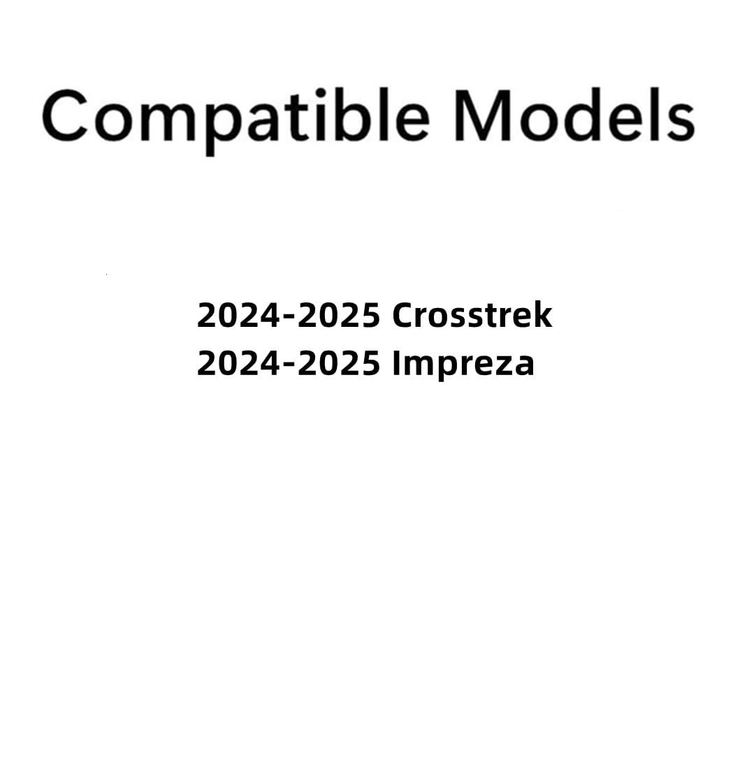 Tempered Driver Left Side Front Door Window Door Glass Compatible with Subaru Crosstrek / Impreza 2024-2025 Models