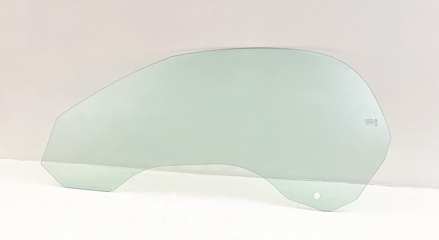 Tempered Driver Left Side Door Window Door Glass Compatible with Audi TT 2 Door Coupe 2007-2015 Models (Not For Convertible Models)