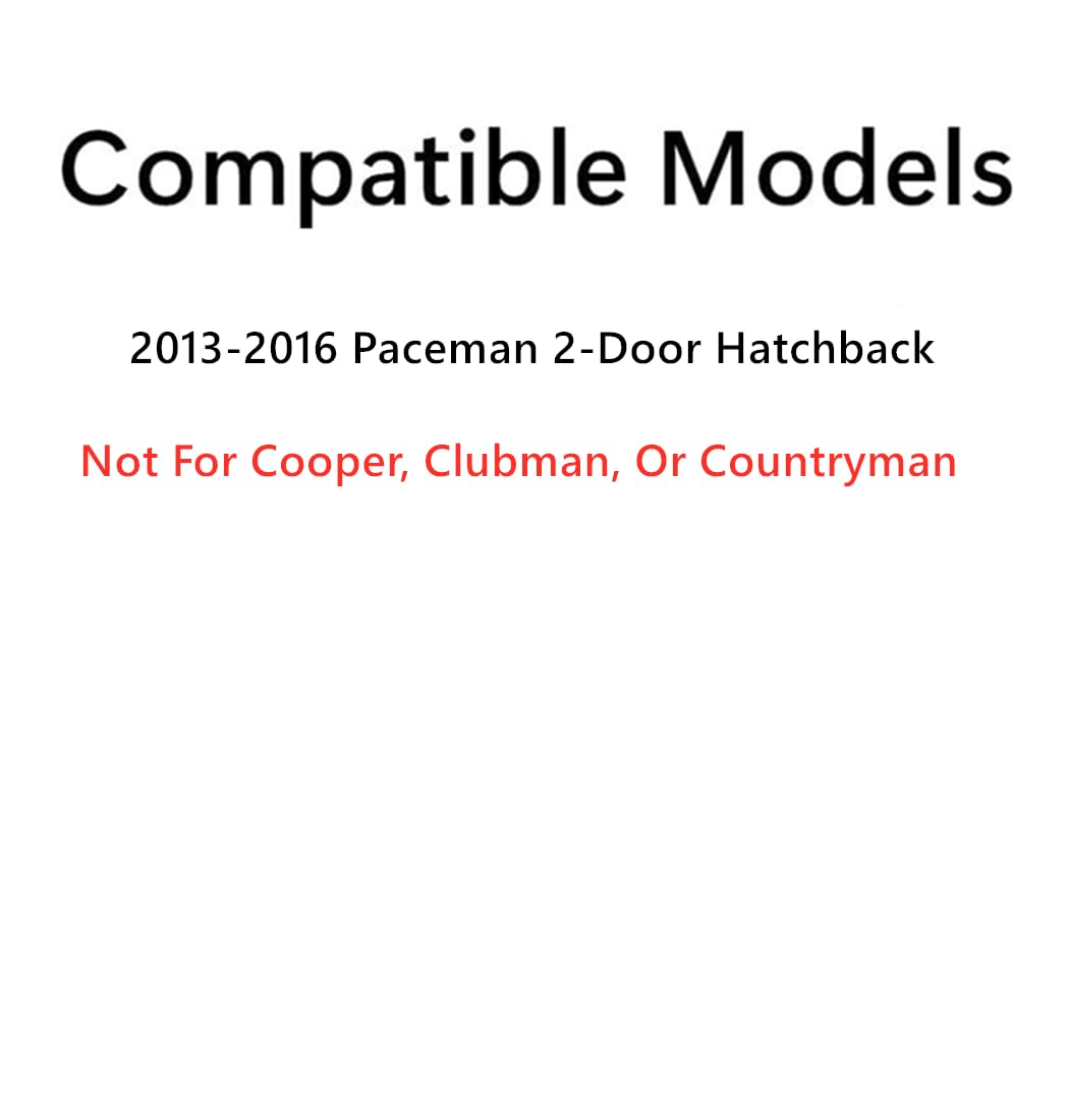 Tempered Driver Left Side Door Window Door Glass Compatible with Mini Paceman 2013-2016 Models