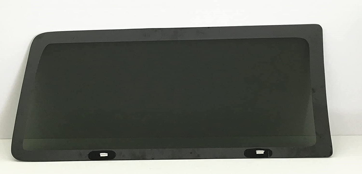 Driver Left Side Rear Quarter Window Quarter Glass Compatible with Chevrolet Express/GMC Savana 1996-2025 Standard Van Only