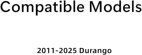 Driver Left Side Quarter Window Quarter Glass Compatible with Dodge Durango 2011-2025 Models
