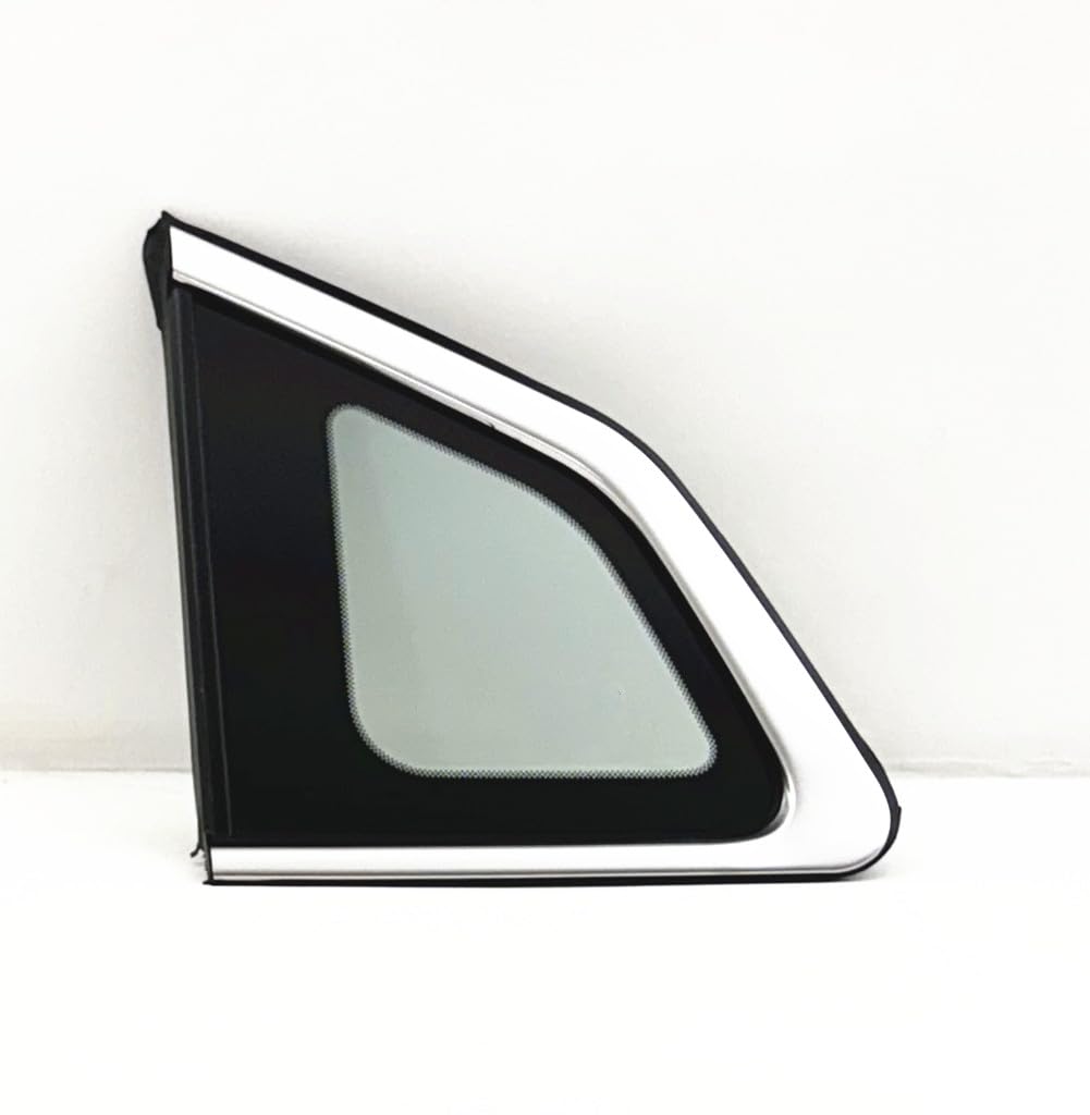 Tempered Driver Left Side Quarter Window Quarter Glass Compatible with Nissan Rogue Sport 2017-2022 Models (Not For Rogue Or Rogue Select)