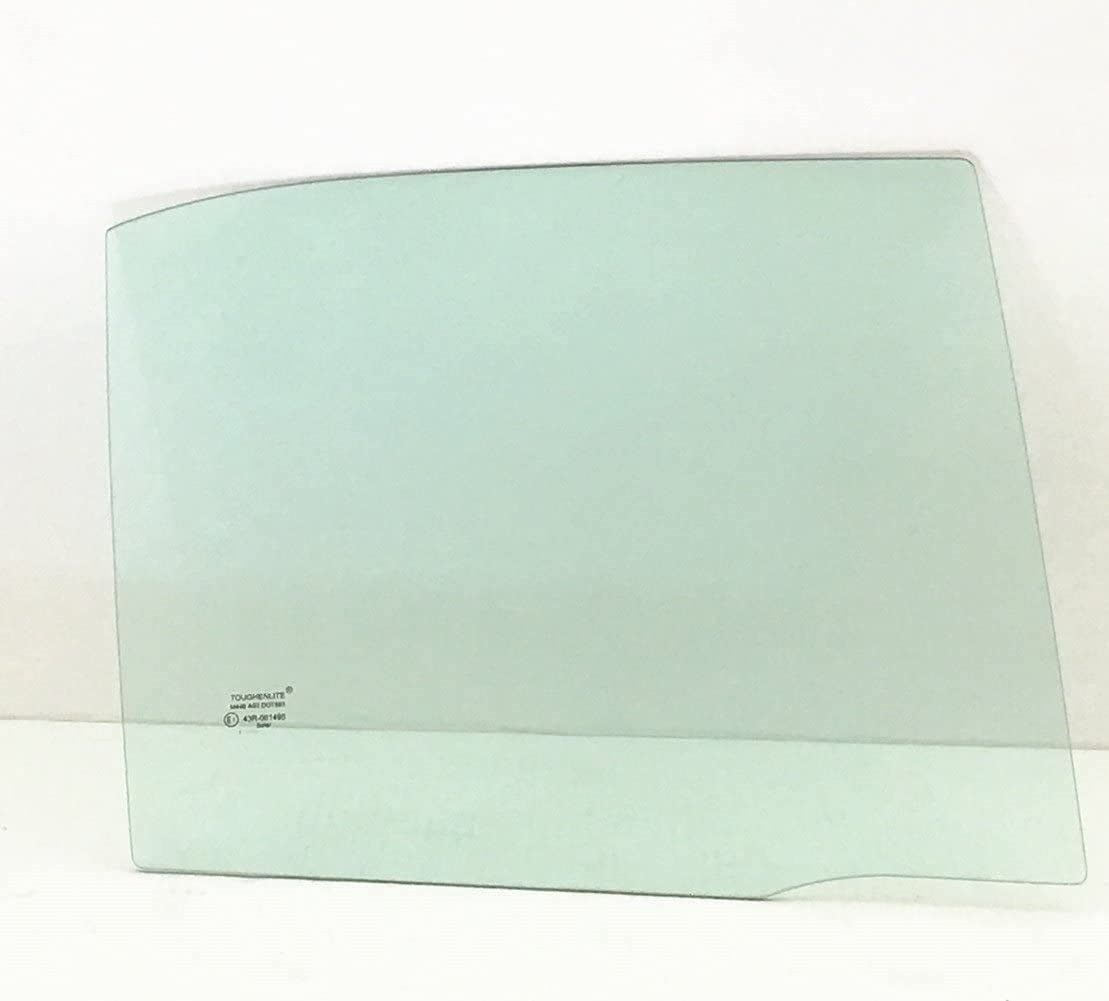 Passenger Right Side Rear Door Window Door Glass Compatible with Mazda Protege 1999-2003 Models