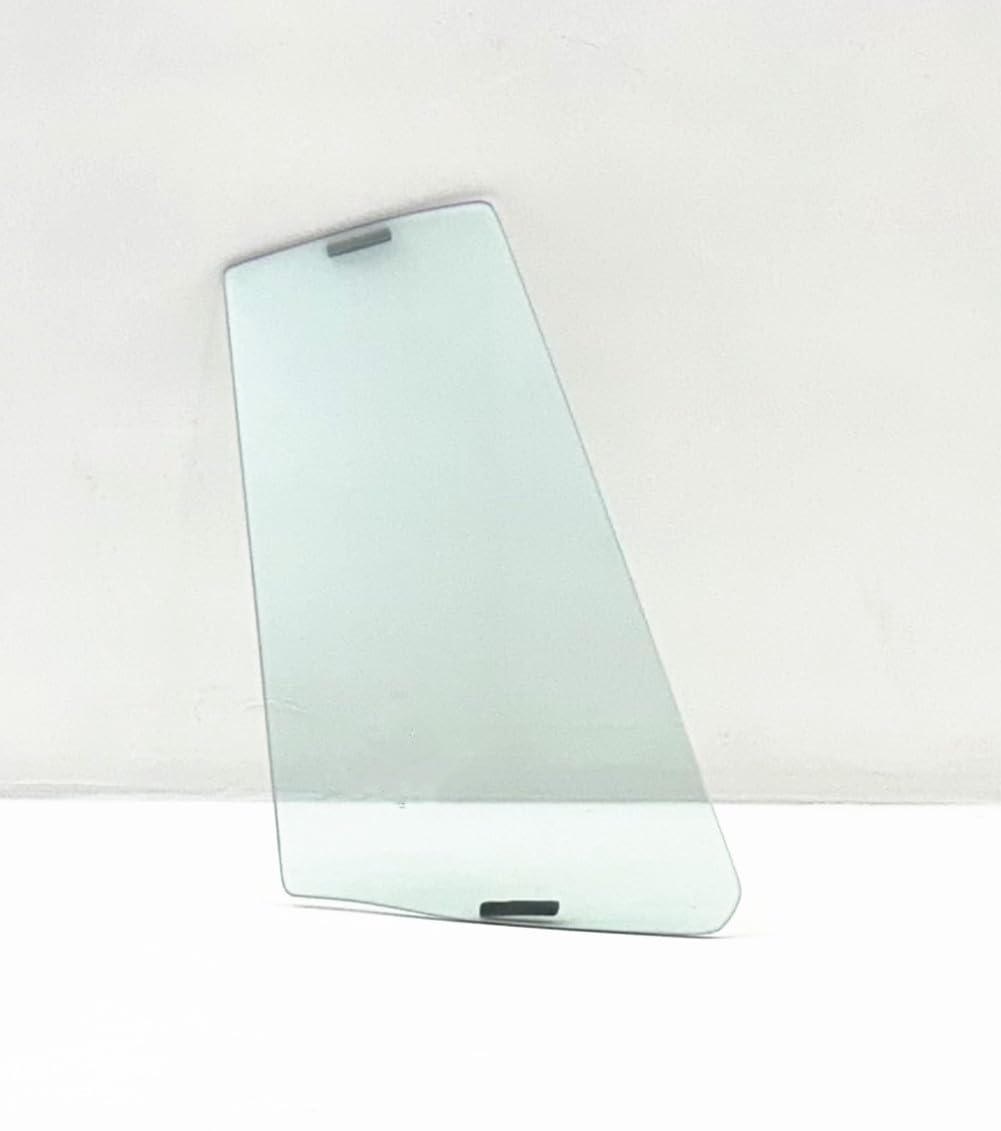 Tempered Passenger Right Side Rear Vent Window Vent Glass Compatible with Nissan Leaf 2011-2017 Models