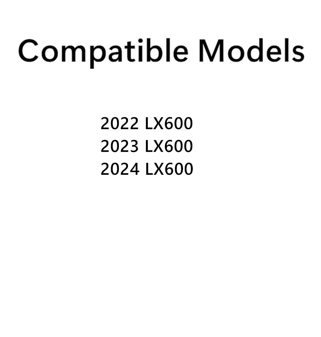 Laminated Driver Left Side Rear Door Window Door Glass Compatible with Lexus LX600 2022-2024 Models