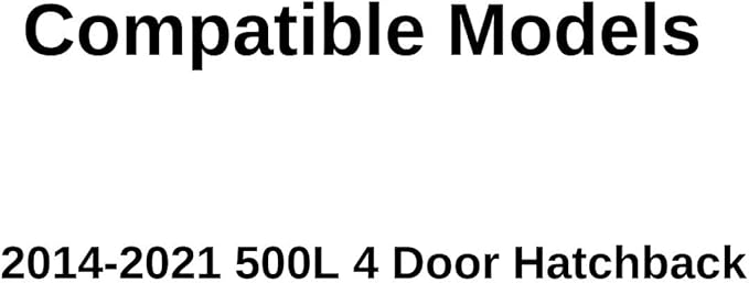 OEM Passenger Right Side Front Door Window Door Glass Compatible with Fiat/Chrysler 500L 2014-2021 Models