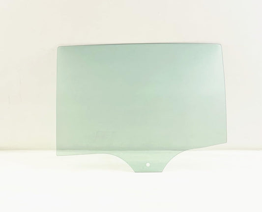 Clear Tempered Driver Left Side Rear Door Window Glass Compatible with Ford Ranger Pickup 4-Door Crew Cab 2019-2023 Models