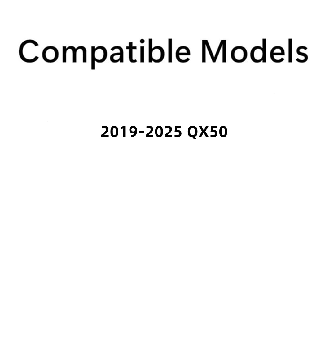 Heated Rear Tailgate Liftgate Back Window Back Glass Compatible with Infiniti QX50 2019-2025 Models