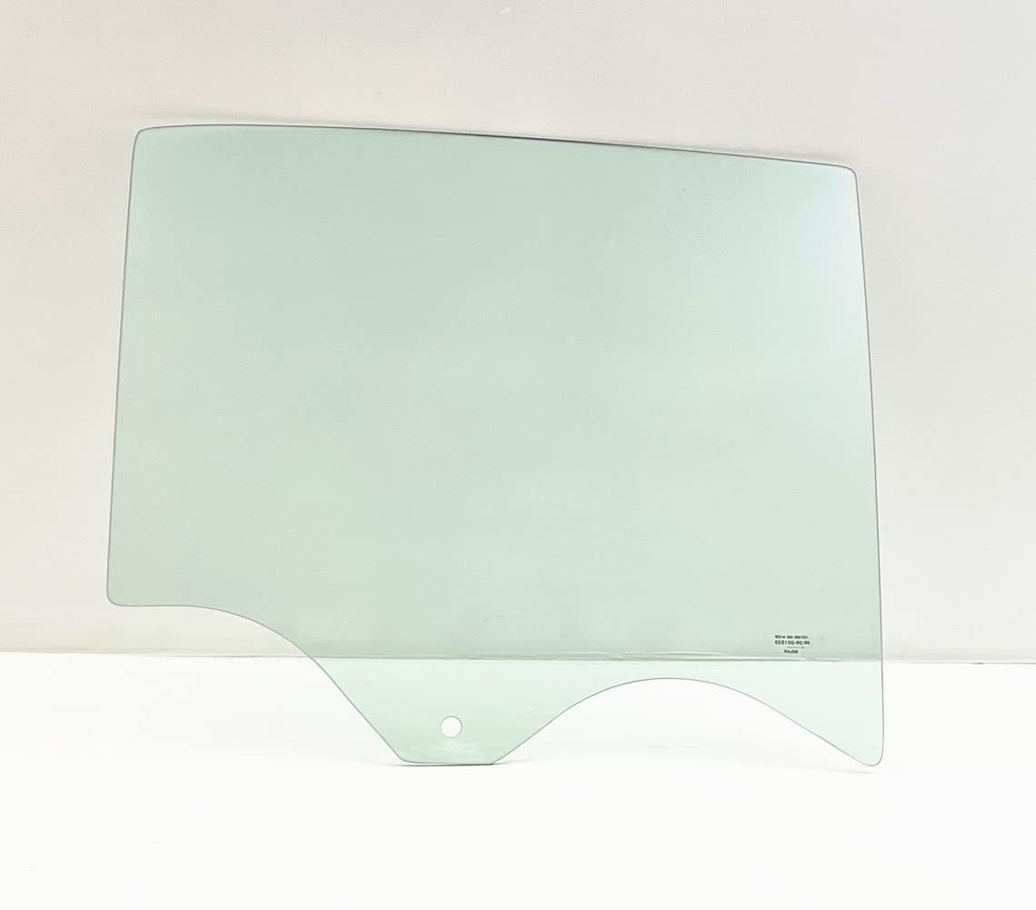 Clear Tempered Passenger Right Side Rear Door Window Door Glass Compatible with Chevrolet Equinox 2018-2024 Models