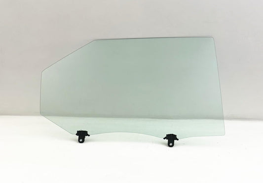 With Clips Style Passenger Right Side Rear Door Window Door Glass Compatible with Kia Forte 4-Door Hatchback 2011-2013 Models