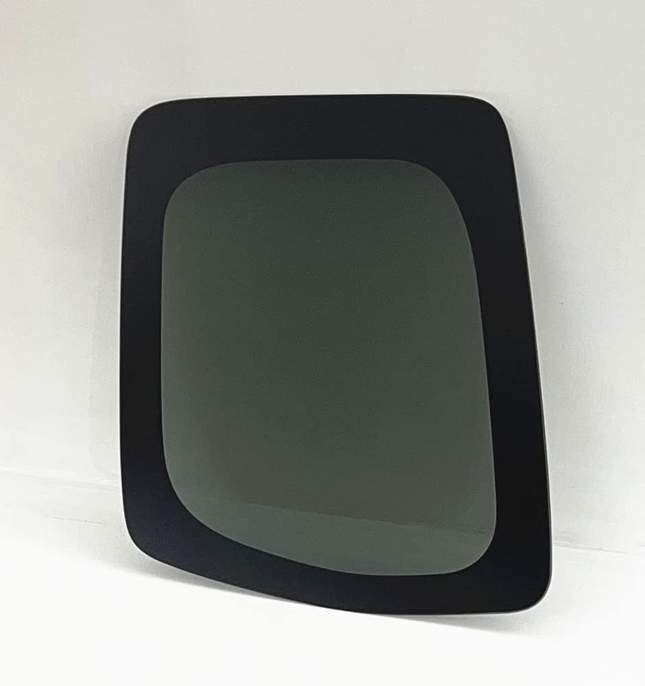 Passenger Right Side Rear Quarter Window Quarter Glass Compatible with Nissan Frontier Pickup 2005-2021 /Suzuki Equator 2009-2012 2 Door Extended Cab Models