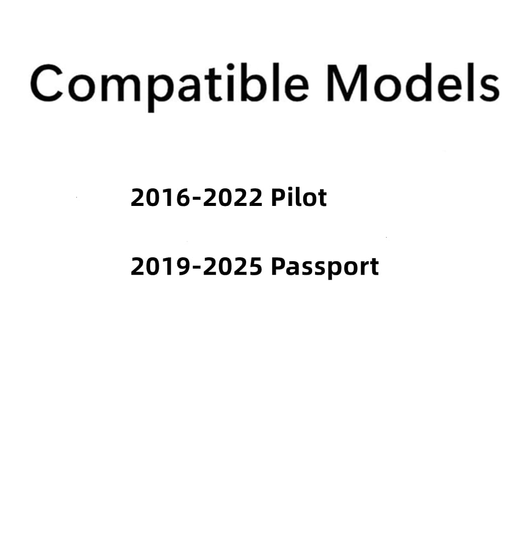 Tempered 5MM Thickness Passenger Right Side Rear Door Window Door Glass Compatible with Honda Pilot 2016-2022 Passport 2019-2025 Models