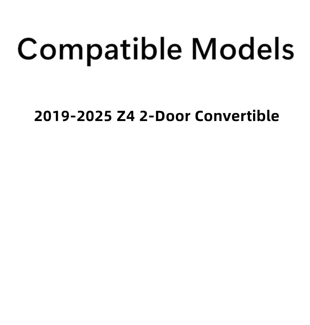 Pasesnger Right Side Door Window Door Glass Compatible with BMW Z4 2019-2025 Models