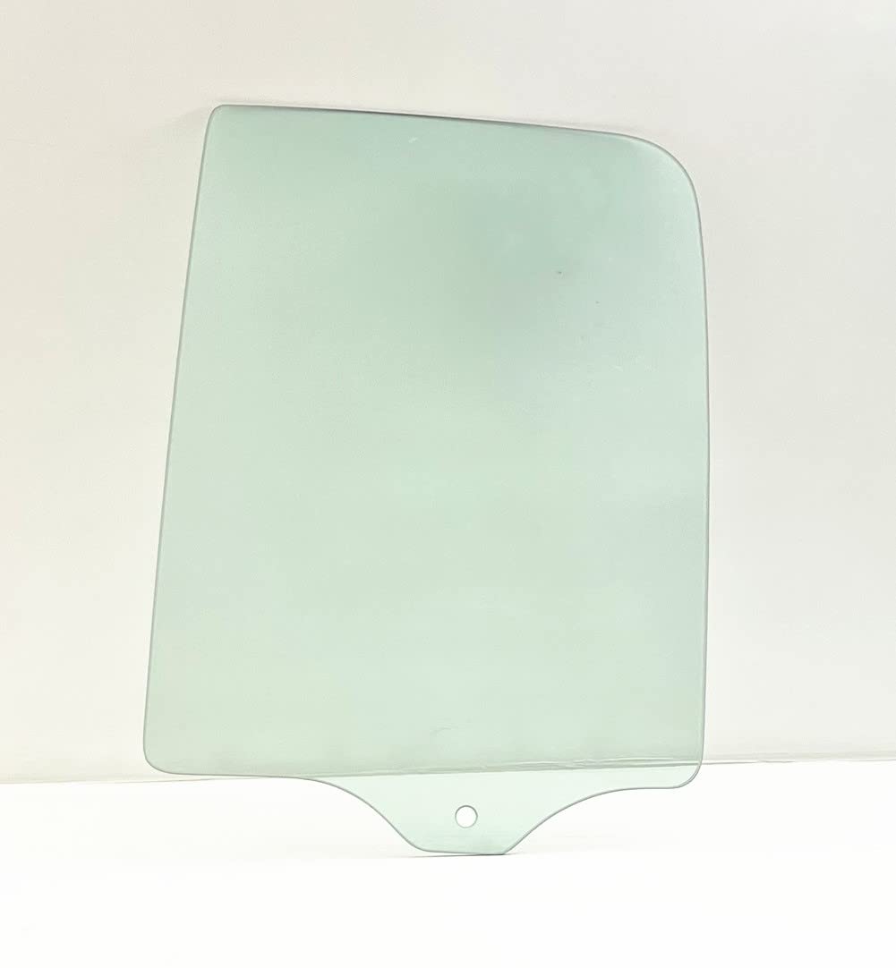 Driver Left Side Rear Door Window Door Glass Compatible with Ford F150 2015-2020 / F250 F350 F450 F550 2017-2022 Super Cab/Extened Cab Pikcups Models